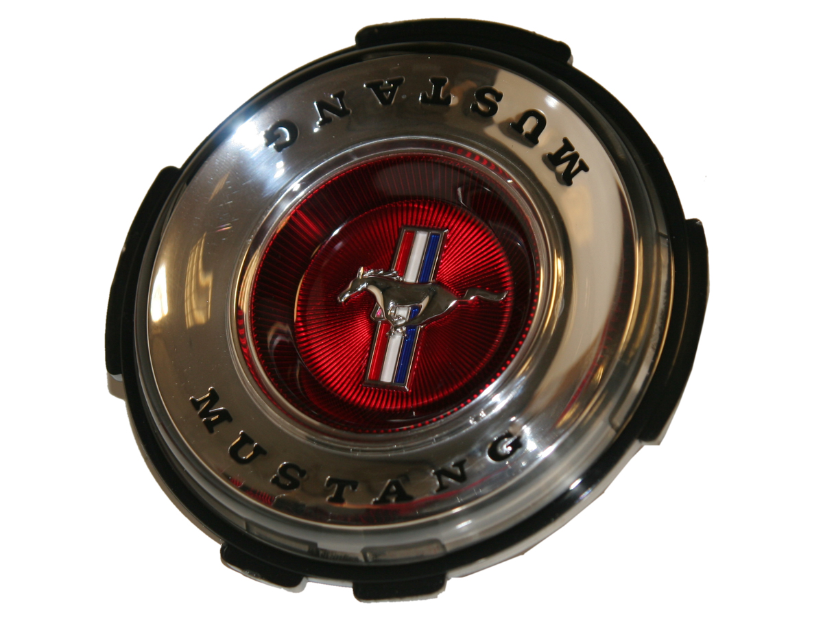 (image for) 67 HUB CAP CENTER - RED