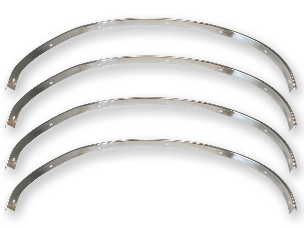 (image for) 67-68 WHEEL MOLDING KIT - 4 PIECES - Click Image to Close