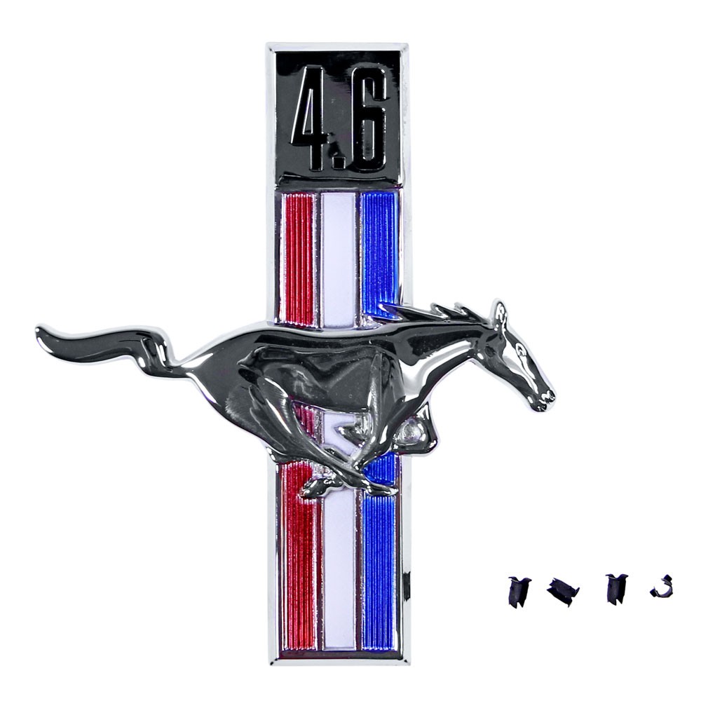 Fender Horse American Mustang Parts World Greatest Ford 65 Up Rh Running Horse 4 6