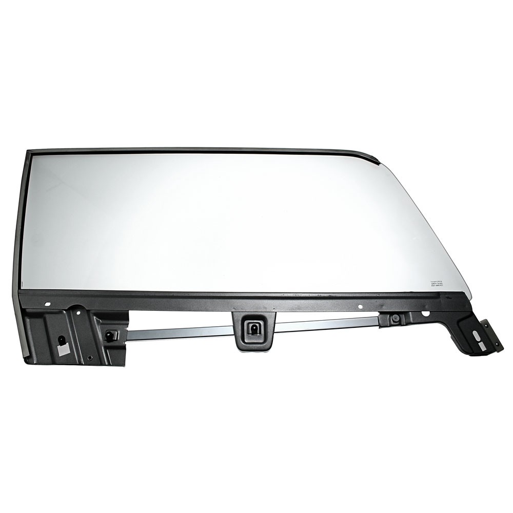 (image for) 67-68 RH COUPE DOOR GLASS ASSEMBLY WITH FRAME - CLEAR