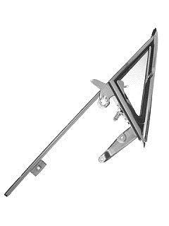 67 RH VENT WINDOW ASSEMBLY KIT - CLEAR (image for) 67 RH VENT WINDOW ASSEMBLY KIT - CLEAR