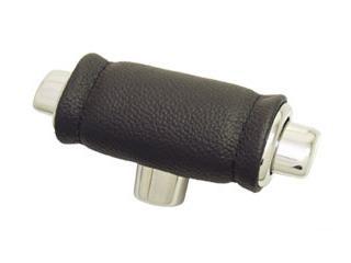 (image for) 68-69 DELUXE AT SHIFT HANDLE - BLACK LEATHER