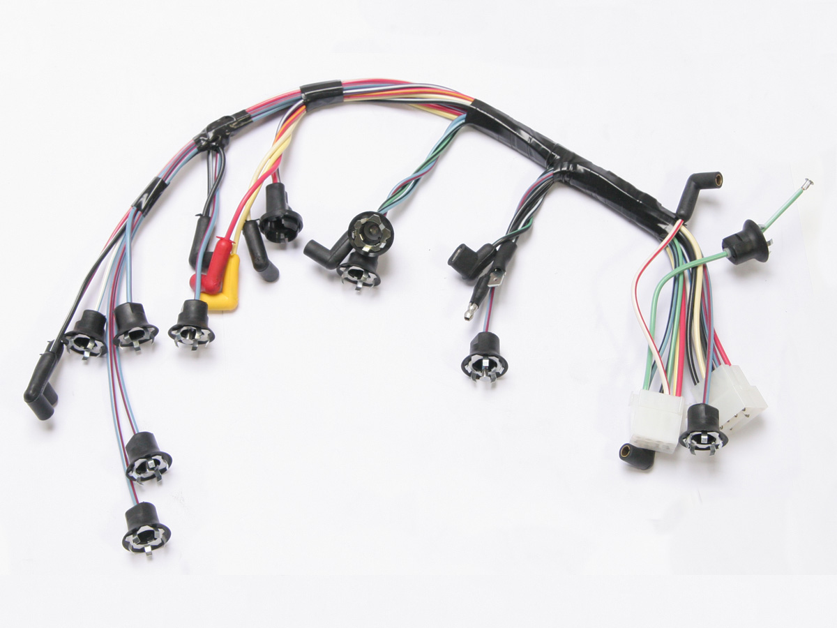 (image for) 68 INSTRUMENT CLUSTER WIRING W/O TACH