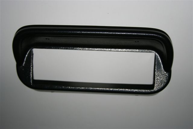 67-68 CD RADIO BEZEL - BLACK (image for) 67-68 CD RADIO BEZEL - BLACK