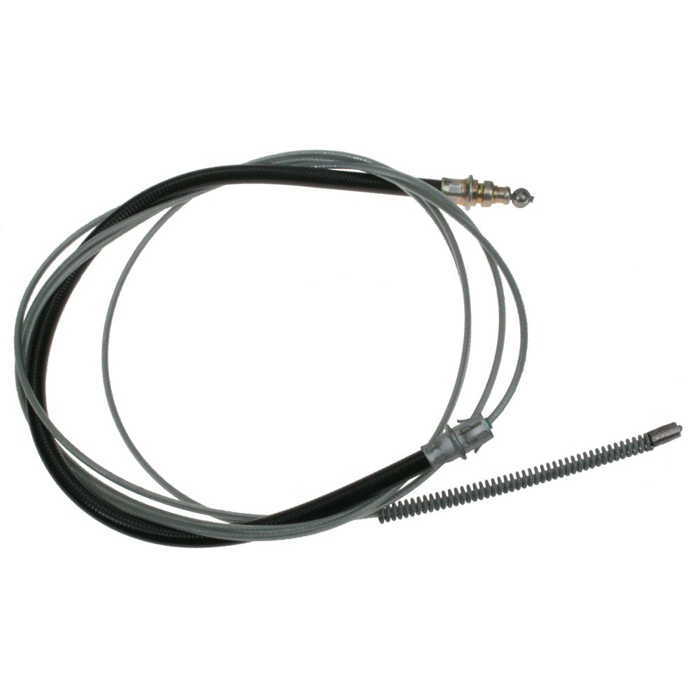 69 6 CYL PARKING BRAKE CABLE ASSEMBLY RH- BEFORE 2/17/69 (image for) 69 6 CYL PARKING BRAKE CABLE ASSEMBLY RH- BEFORE 2/17/69