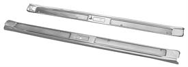 (image for) 69-70 DOOR SILL PLATE - STAINLESS STEEL (PR)