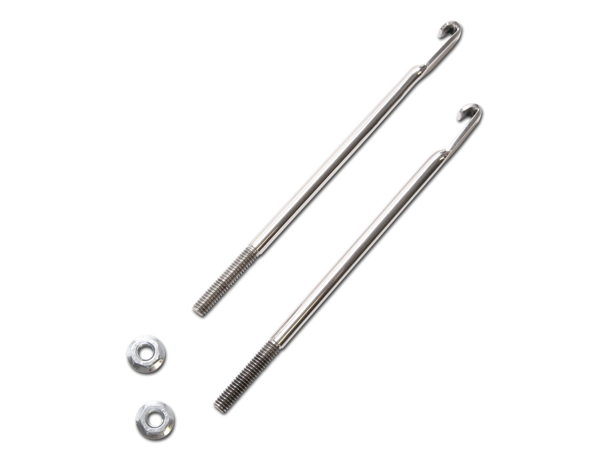 (image for) 67-70 BATTERY HOLD DOWN KIT - STAINLESS STEEL