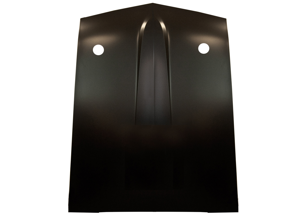 (image for) 70 MUSTANG HOOD WITH TWIST LOCK HOLES CUT