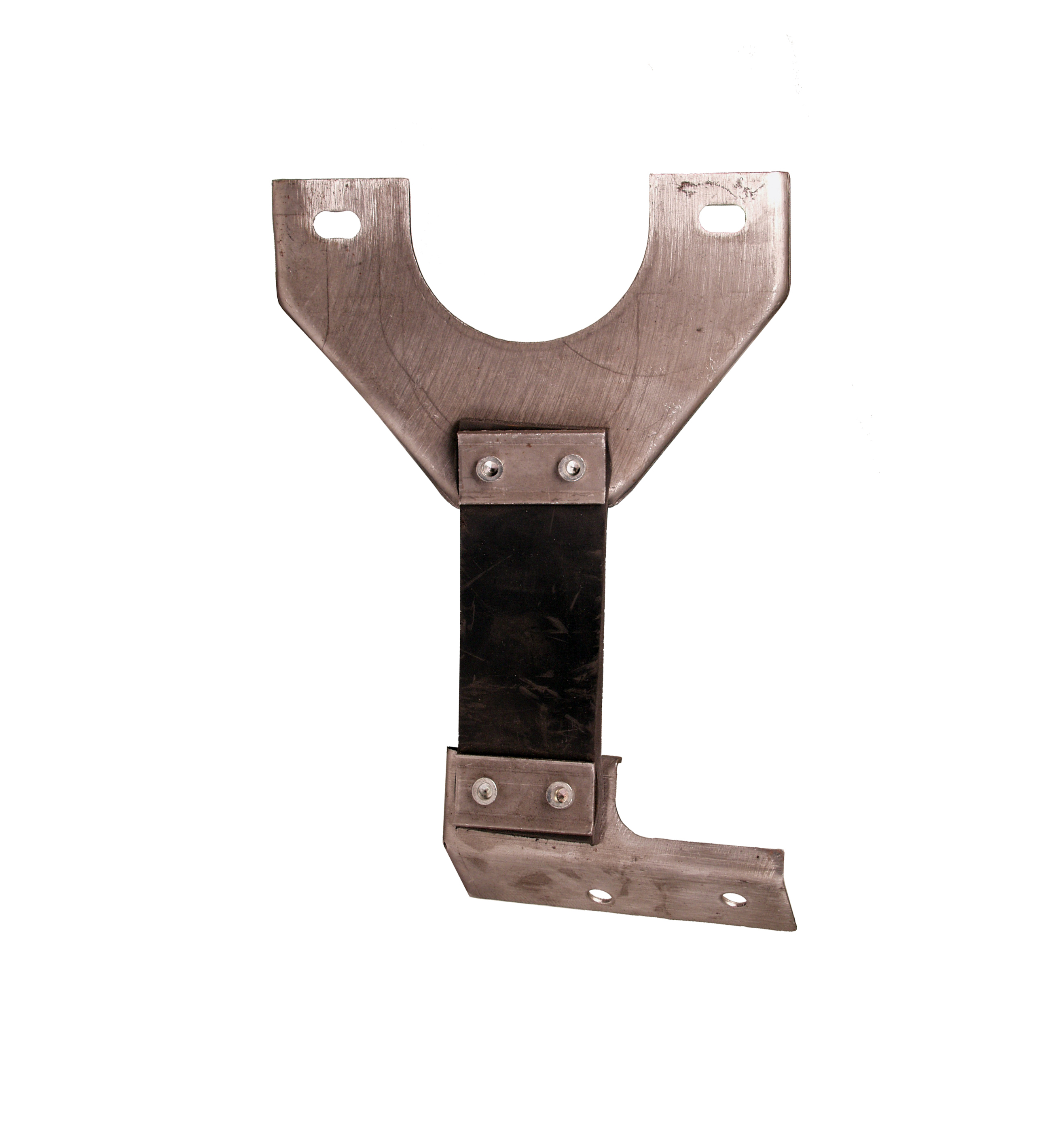 (image for) 70-73 EXHAUST HANGER WITH DUAL EXHAUST - LH
