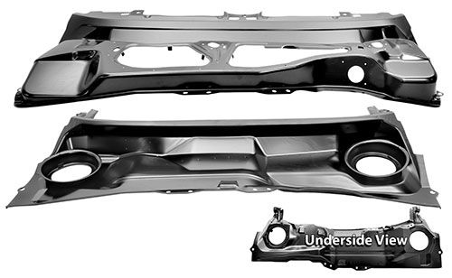 71-73 COWL PANEL ASSEMBLY (image for) 71-73 COWL PANEL ASSEMBLY