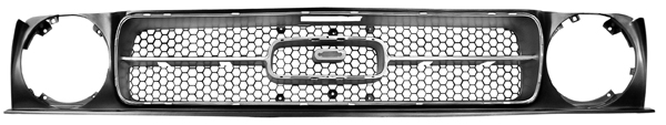 (image for) 71-72 STANDARD GRILLE WITHOUT MOLDING