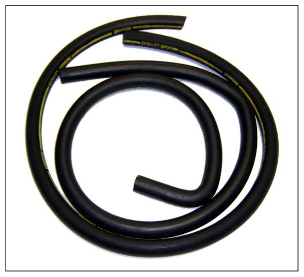 72-73 WITH A/C HEATER HOSE WITH YELLOW STRIPE (image for) 72-73 WITH A/C HEATER HOSE WITH YELLOW STRIPE