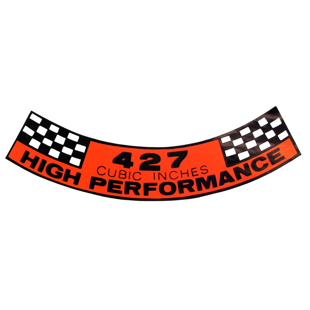 (image for) 68 427CI HI-PO AIR CLEANER DECAL