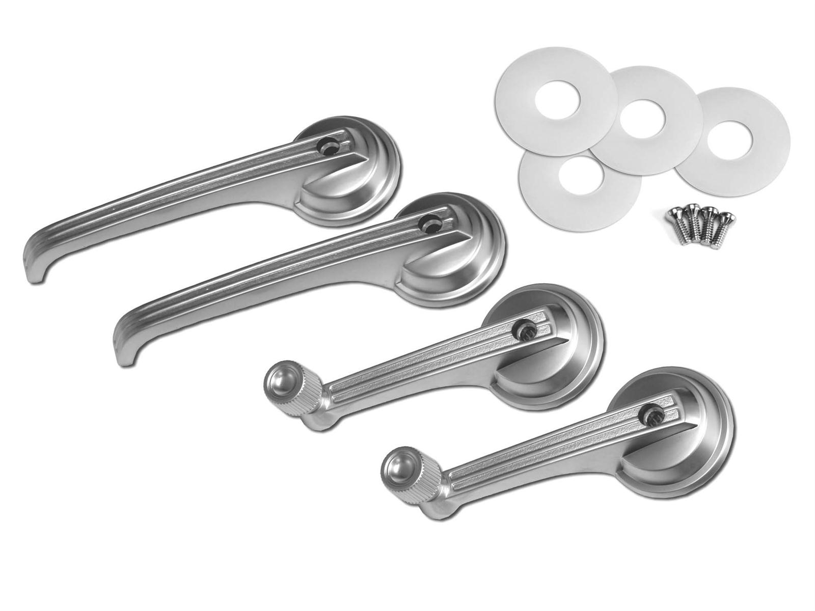 65-67 INSIDE DOOR HANDLE AND WINDOW CRANK KIT - FB (image for) 65-67 INSIDE DOOR HANDLE AND WINDOW CRANK KIT - FB