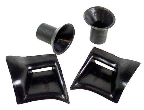 (image for) 83-93 CV TOP LATCH CATCHES & ALLIGNMENT PIN GUIDES