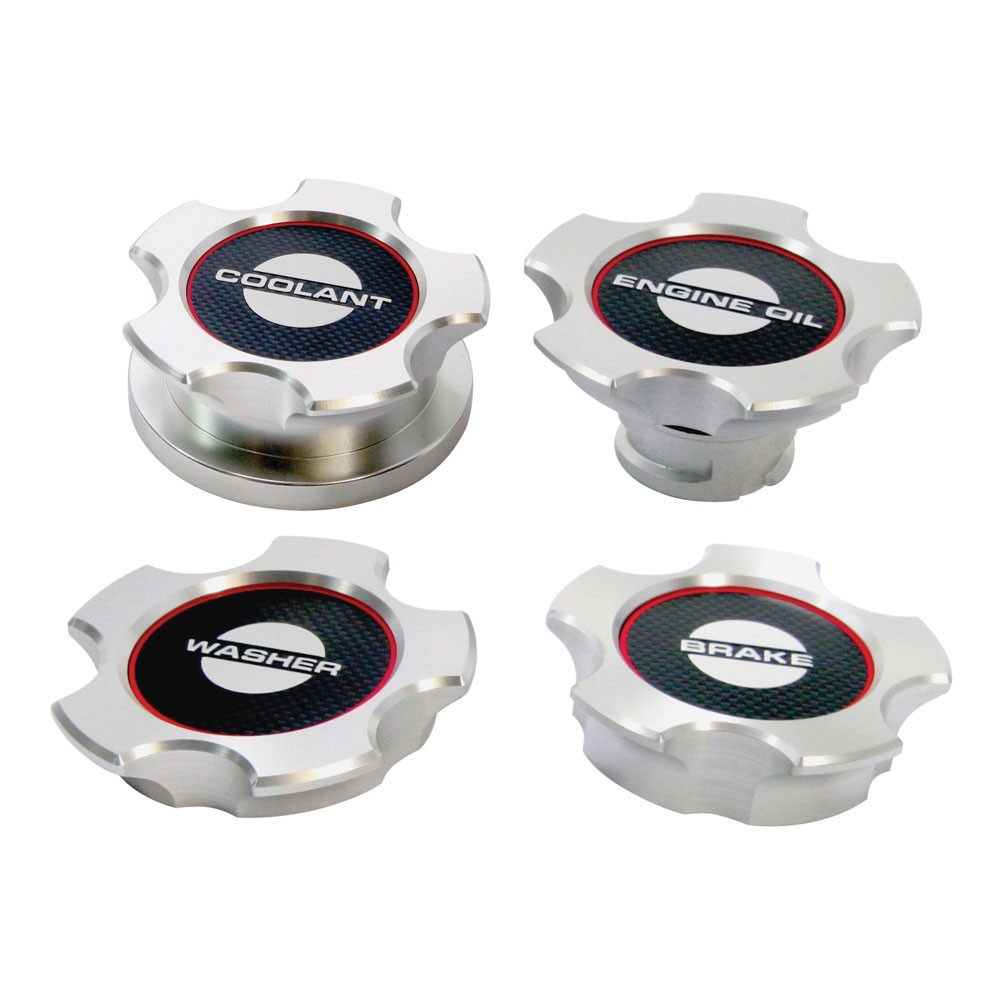 BILLET ENGINE DRESS UP KIT - CARBON FIBER INSERTS - 2011-14 GT - (image for) BILLET ENGINE DRESS UP KIT - CARBON FIBER INSERTS - 2011-14 GT -