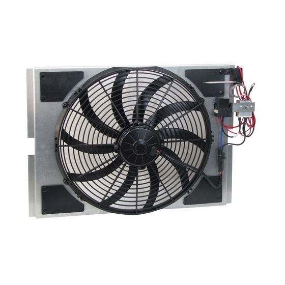 (image for) 67-70 ELECTRIC FAN ASSEMBLY, FOR V8 WITH 20" RADIATOR