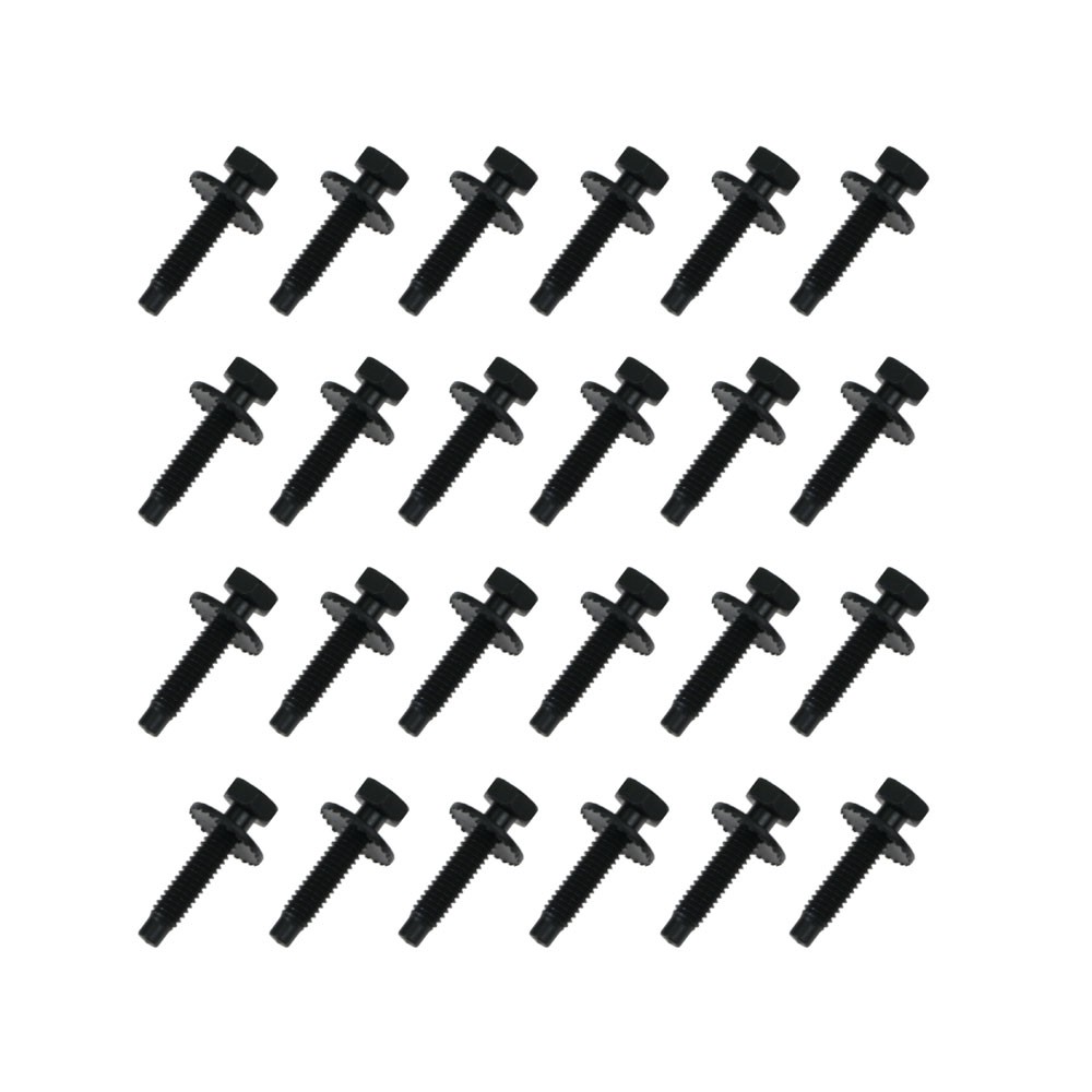 66-73 DOOR HINGE BOLTS - BOTH DOORS - 24 PCS (image for) 66-73 DOOR HINGE BOLTS - BOTH DOORS - 24 PCS