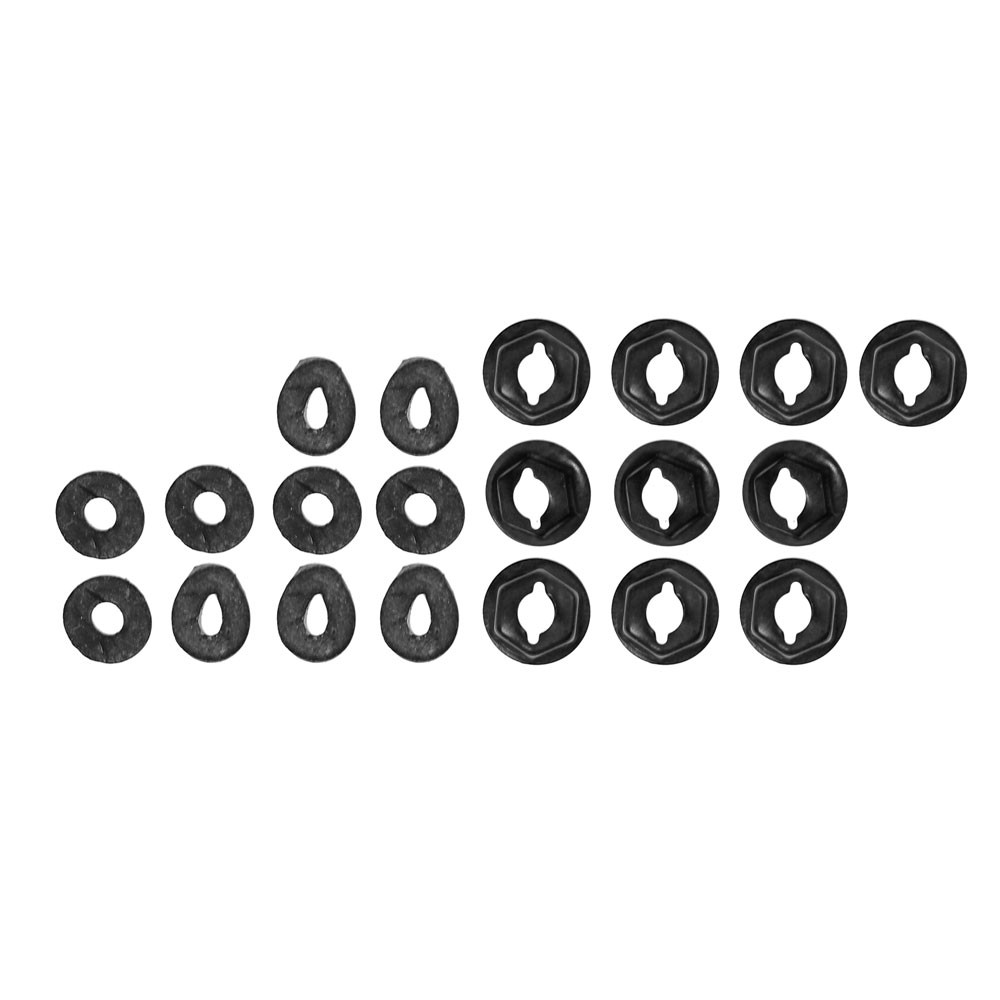 66 QUARTER ORNAMENT FASTNERS - 10 PCS (image for) 66 QUARTER ORNAMENT FASTNERS - 10 PCS