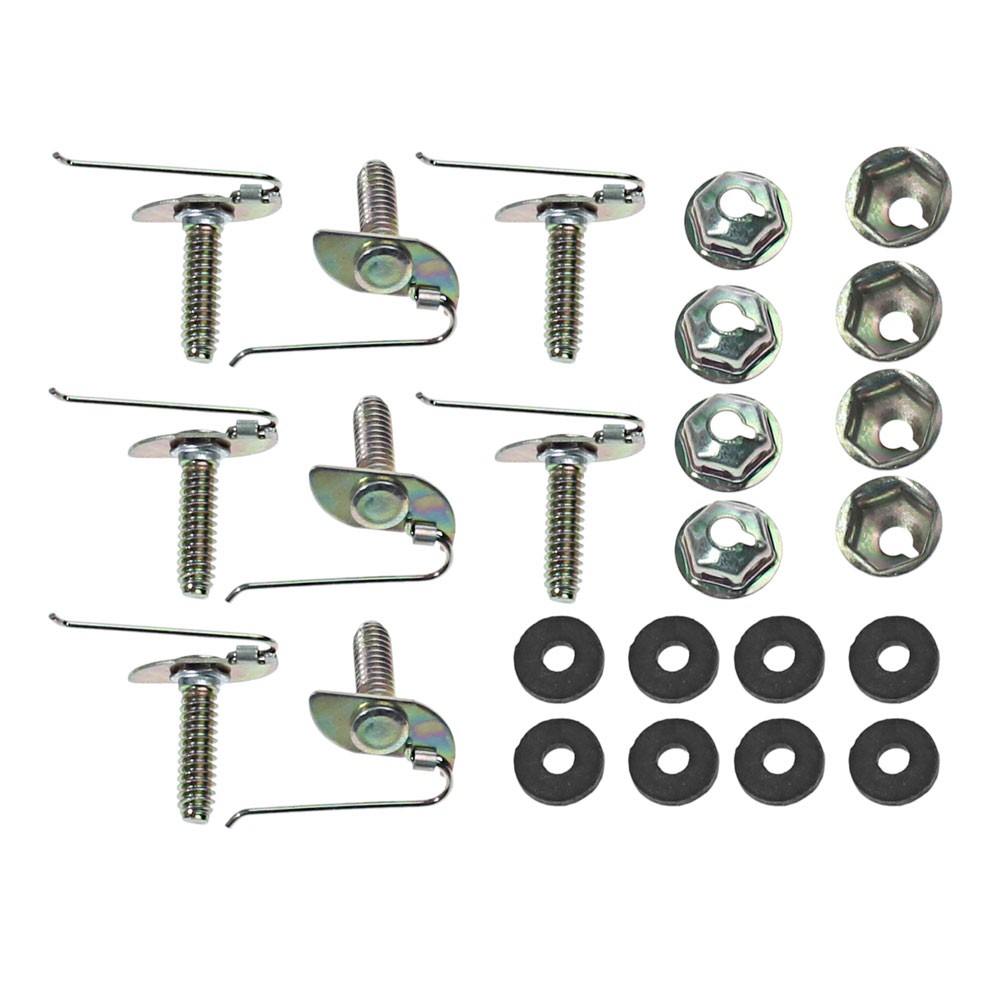 (image for) 67-68 HARDWARE FOR NARROW GRILLE OPENING MOLDING - 16 PCS