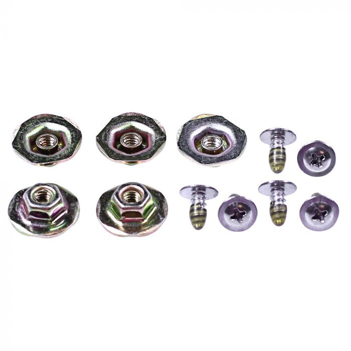 69CONVERTIBLE FRONT WINDSHIELD MOLDING HARDWARE, 11PCS (image for) 69CONVERTIBLE FRONT WINDSHIELD MOLDING HARDWARE, 11PCS