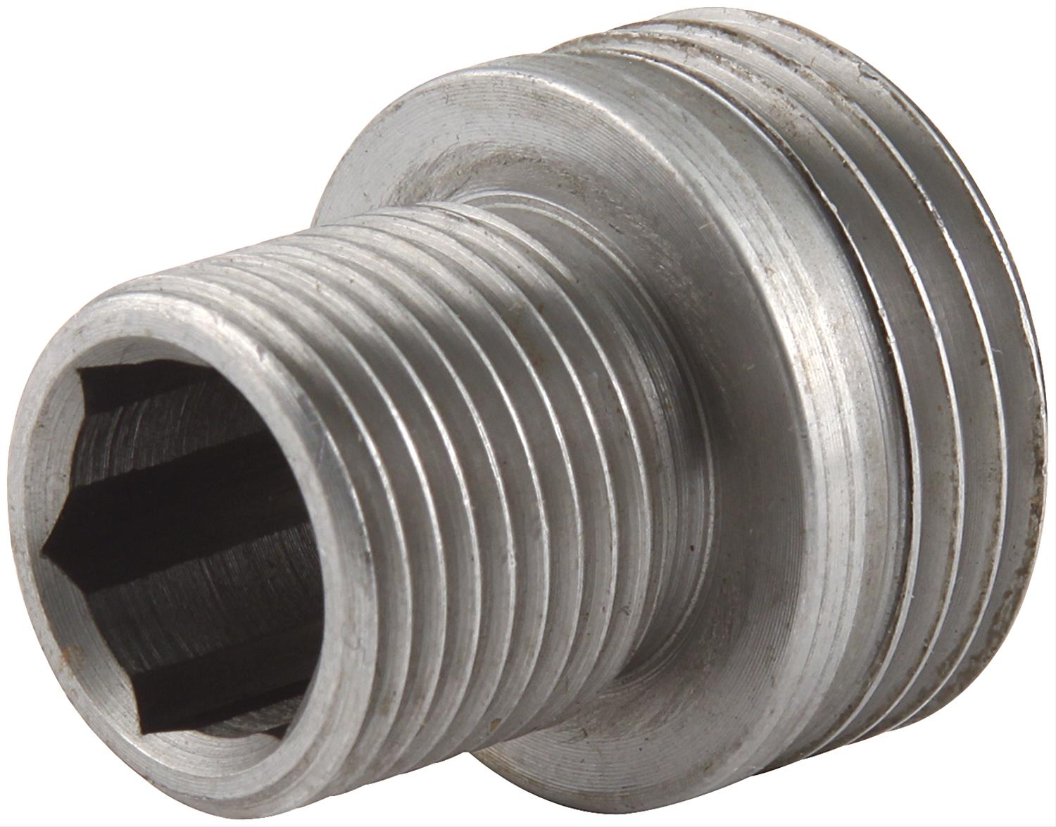 (image for) 3/4"-16 STEEL OIL FILTER BLOCK ADAPTOR - Click Image to Close