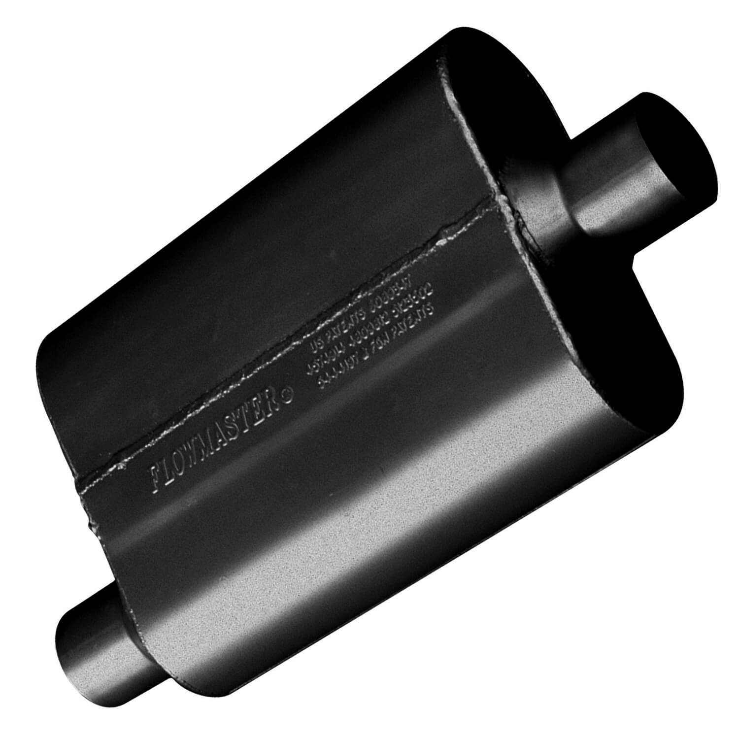 (image for) FLOWMASTER MUFFLER, 2.25IN (O)/OUT (C) 40 SERIES