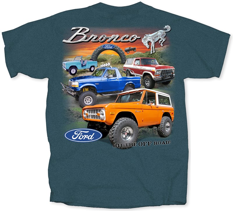 (image for) 66-96 BRONCOS T-SHIRT, SMALL