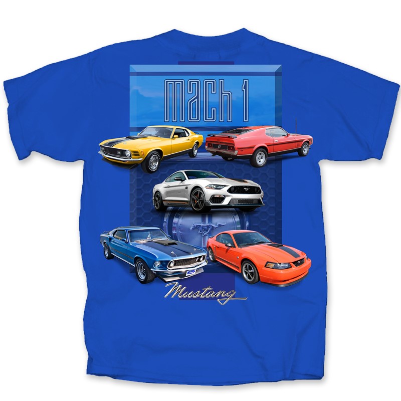 (image for) T-SHIRT, MUSTANG MACH 1 1970-2004, SMALL