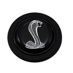 GRANT CENTER HORN BUTTON - COBRA BLACK (image for) GRANT CENTER HORN BUTTON - COBRA BLACK