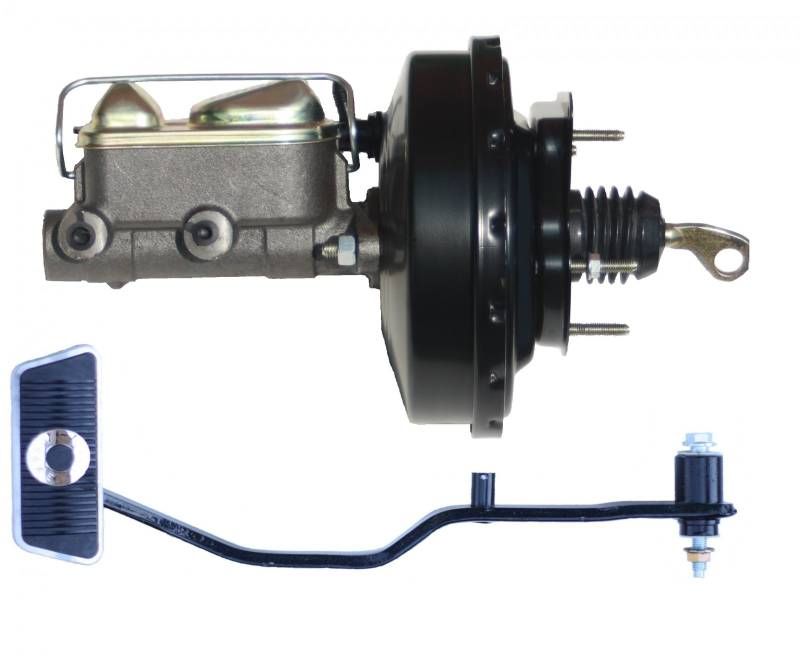 67-70 9 INCH POWER BRAKE BOOSTER WITH BRACKET AND MASTER (image for) 67-70 9 INCH POWER BRAKE BOOSTER WITH BRACKET AND MASTER