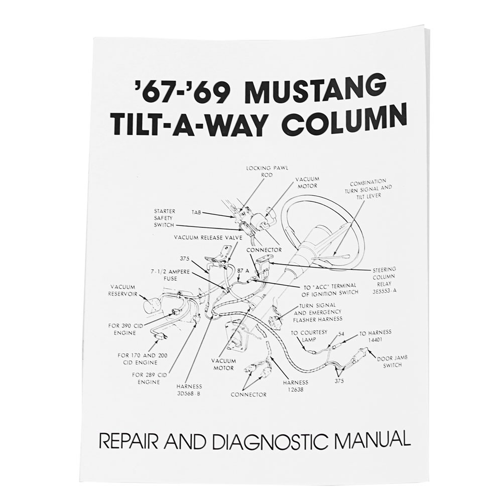 (image for) 67-69 TILT-A-WAY COLUMN REPAIR AND DIAGNOSTIC MANUAL - Click Image to Close