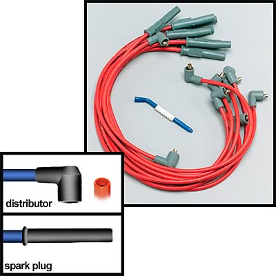 MSD Ignition 31389 Spark Plug Wire Set Wire Set 8.5 Ford