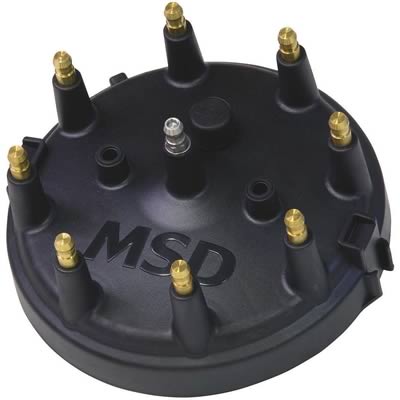 (image for) 84-95 5.0L 302 MSD EXTRA DUTY DISTRIBUTOR CAP - BLACK