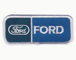 (image for) FORD UNIFORM PATCH 3-1/2" X 1-1/2"