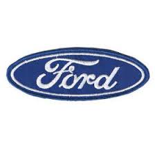 (image for) FORD OVAL PATCH 4" 1-5/8"