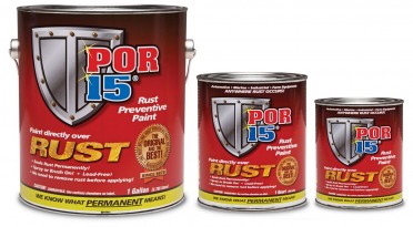 (image for) POR-15 HIGH PERFORMANCE RUST PREVENTIVE COATING GLOSSY BLACK -