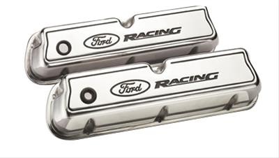 (image for) SMALL BLOCK FORD RACING POLISHED ALUMINUM VALVE COVERS