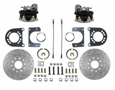 (image for) 8", 9" SMALL BEARING DISC BRAKES - WITH DRILLED & SLOTTED ROTOR