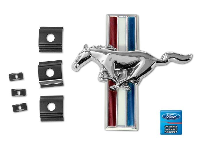 (image for) 66 SHELBY GRILLE EMBLEM W/CLIPS