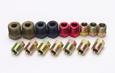 3/16 INVERTED FLARE TUBE NUT BRAKE FITTINGS - MISC PACKAGE (image for) 3/16 INVERTED FLARE TUBE NUT BRAKE FITTINGS - MISC PACKAGE