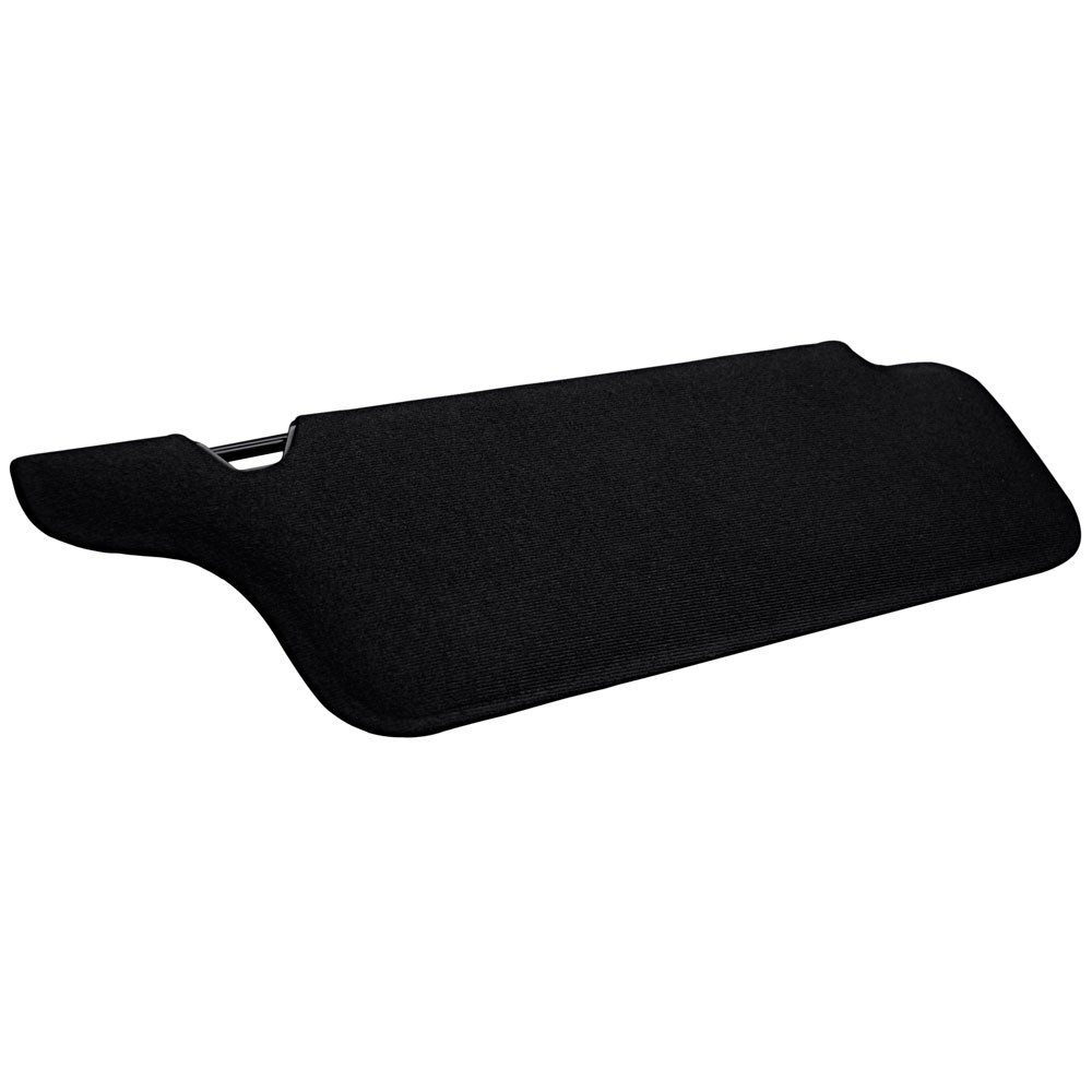 (image for) 94-04 CONVERTIBLE SUN VISORS WITHOUT MIRRORS - BLACK CLOTH