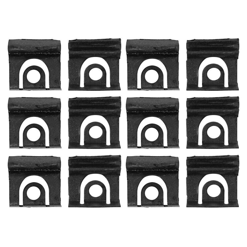 (image for) 64-65 EARLY WINDSHIELD MOLDING CLIPS 12pcs