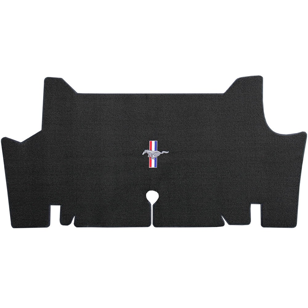 (image for) 65-66 FASTBACK CLASSIC LOOP TRUNK MAT - W/PONY AND BAR EMBLEM