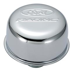 FORD RACING CHROME PUSH-IN BREATHER CAP
