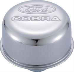 FORD COBRA CHROME PUSH-IN BREATHER CAP
