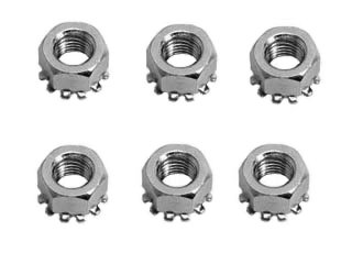 (image for) 65-66 FINE THREAD SHOCK TOWER NUTS - 6 PCS