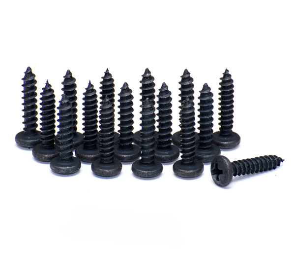 69-70 BLACK DASH PAD SCREWS - 16 PCS