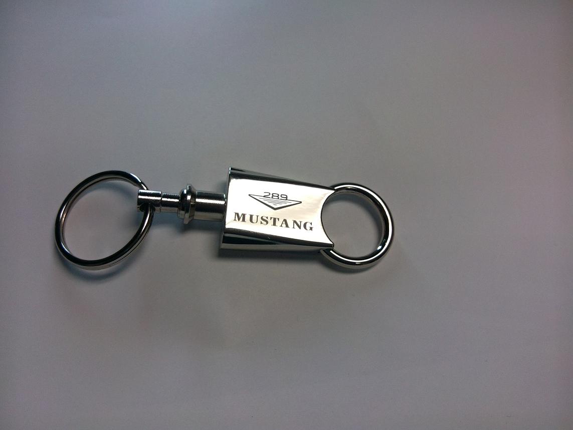 (image for) MUSTANG BLOCK V289 VALLET STYLE KEYCHAIN