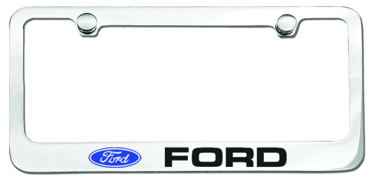 (image for) PLATE FRAME- FORD (BLOCK LETTERS)